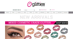 Desktop Screenshot of glitties.com